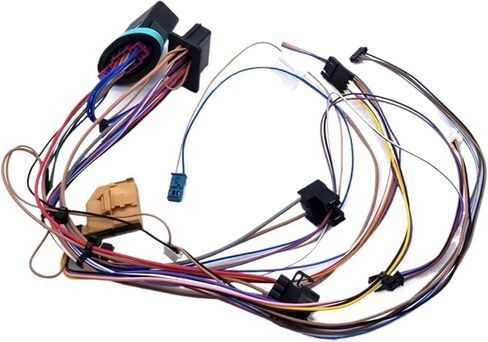 Compatible For VW CC 2013-2016 Headlight Wiring Harness Internal Wire Plug Assembly 11pin Headlights(Right) in Kuwait