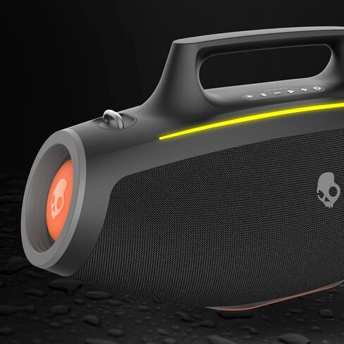 Skullcandy Barrel XT Bluetooth Boombox Party Speaker, Water-Resistant Portable Speaker, LED Lightshow Mode, 12 Hour Battery, Multi-Link in Kuwait