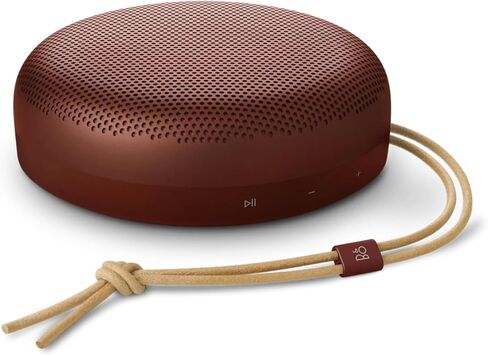 Bang & Olufsen Beosound A1 الجيل الثالث مكبر صوت بلوتوث محمول مقاوم للماء مع 3 ميكروفونات، معتمد من المهد إلى المهد (C2C)، أحمر ريفي in Kuwait