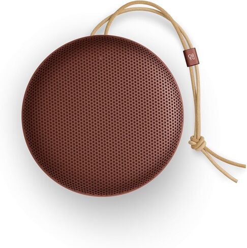 Bang & Olufsen Beosound A1 الجيل الثالث مكبر صوت بلوتوث محمول مقاوم للماء مع 3 ميكروفونات، معتمد من المهد إلى المهد (C2C)، أحمر ريفي in Kuwait