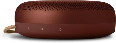 Bang & Olufsen Beosound A1 الجيل الثالث مكبر صوت بلوتوث محمول مقاوم للماء مع 3 ميكروفونات، معتمد من المهد إلى المهد (C2C)، أحمر ريفي in Kuwait