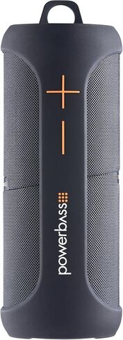 PowerBass BT200 Bluetooth Portable Dual Speaker, Black, IPX7 Waterproof, Splittable Stereo Sound in Kuwait