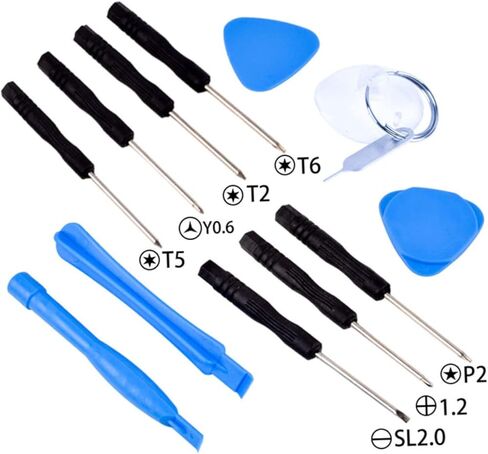 Gadpiparty Professional Phone Repair Tools 37-piece Kit Includes Pry Bar Screwdriver Set for Computer Tablet Mobile Screen Repair in Kuwait