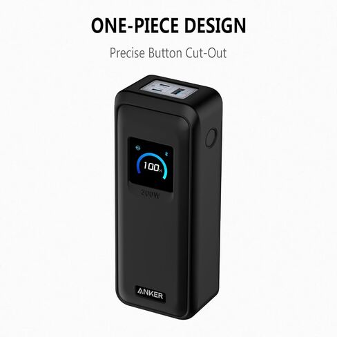 Geiomoo Soft Silicone Case for Anker Prime Power Bank 26250mAh, Flexible Scratch Resistant Cover (Black) in Kuwait