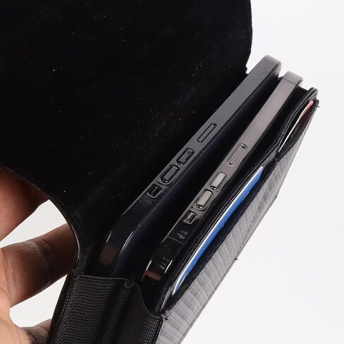 Dual Phone Holster 2 Cell Phone Pouch Belt Clip Case Holder for Samsung Galaxy S26 Ultra S25 FE S24 Ultra S23 Ultra S22 Ultra A17 A16 A26 A36 A56 A15, iPhone 17 Pro Max 16 Plus 15 Pro Ma, OnePlus 15 in Kuwait