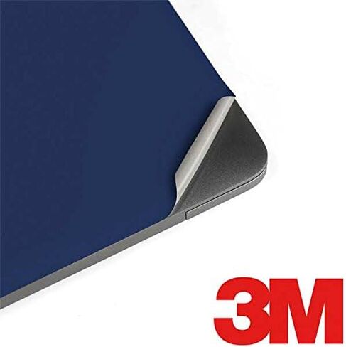 ملصق Skinit للكمبيوتر المحمول متوافق مع جهاز MacBook Pro 13 بوصة مع شريط اللمس (2016-20) - تصميم أزرق منتصف الليل مرخص رسميًا ومصمم في الأصل in Kuwait