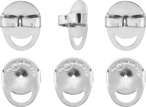 Silpada 'Three Pair Happy Back' Earring Back Set in Gold-Plated Sterling Silver in Saudi Arabia