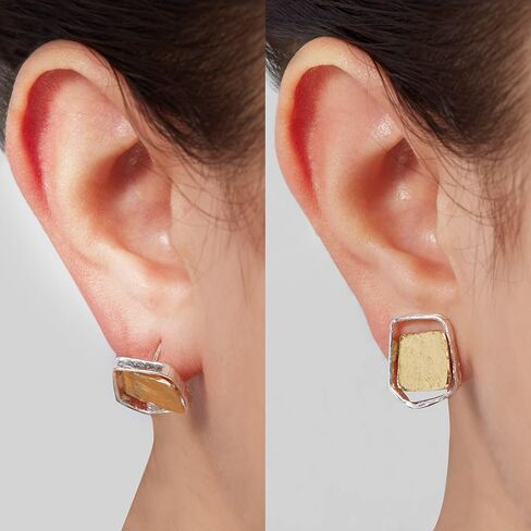 Silpada 'Three Pair Happy Back' Earring Back Set in Gold-Plated Sterling Silver in Saudi Arabia