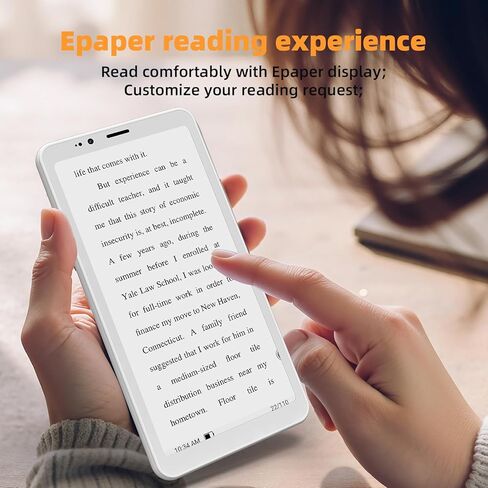 Bigme HiBreakS Color Epaper Smart Phone,3300mAh Battery, 8-Core Processor, 6GB+128GB, 5.84 Inch Mobile Phone, Dual Camera, White in Kuwait