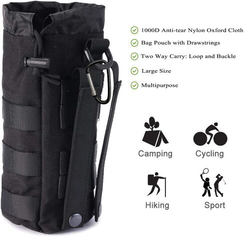 Golf Ball Bag Pouch for Balls Accessories | Store Up to 15 Balls | Portable Outfit Organizer Bag with 12 Slots | Also Great for Gym Sports Travel Tactical in Kuwait