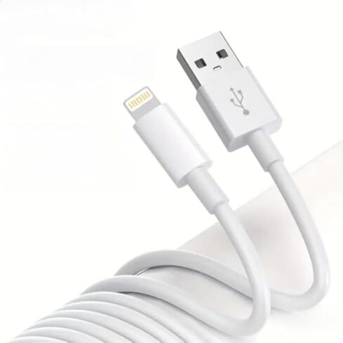 6.6FT for iPhone Charger,Lightning Charging Cable，for iPhone 14/13/12/11 Pro/X/Xs Max/XR/8 Plus/7/6s/SE/5c/5s,USB Charge in Kuwait