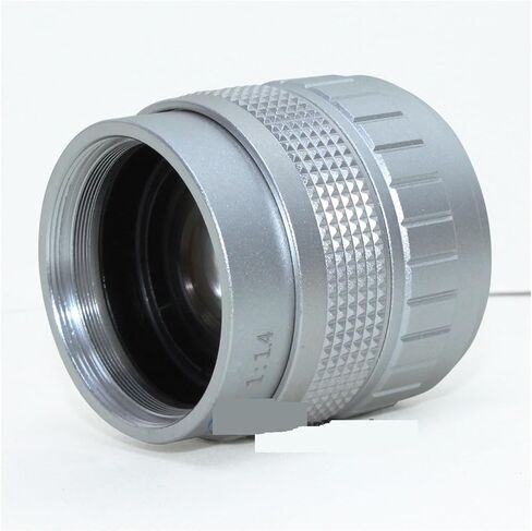 عدسة مجهرية HD 50 مم عدسة ثابتة F1.4 2/3 بوصة CCTV C Mount TV FA عدسة تكبير يدوية لكاميرا مجهر الفيديو الصناعية - عدسات مجهر فضية للمجهر البصري in Kuwait