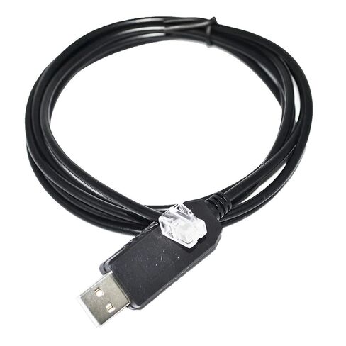 USB إلى 4-Pole RJ10 RS232 كابل تصحيح الاتصالات التسلسلية لواجهة تشخيص المصعد إلى الكمبيوتر (1.8M، USB - RJ10) in Kuwait