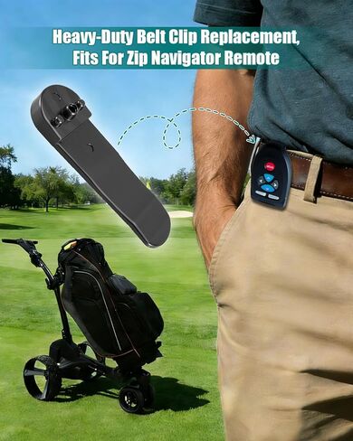 Belt Clip Replacement Fits for Zip Navigator Remote Control, Reinforced Design with 3X Load Strength, Weather-Resistant, Fast 30-Second Install in Kuwait
