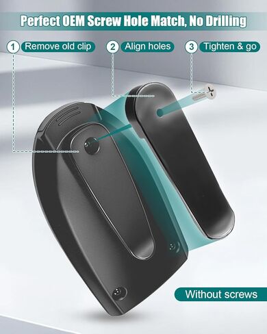 Belt Clip Replacement Fits for Zip Navigator Remote Control, Reinforced Design with 3X Load Strength, Weather-Resistant, Fast 30-Second Install in Kuwait