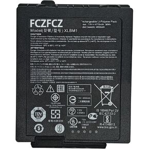 بطارية XLBM1 36Wh 4770mAh بديلة لسلسلة Zebra Xplore LynPD5O3 0B23-01H4000E 0B23-023U000P 7.6V in Kuwait