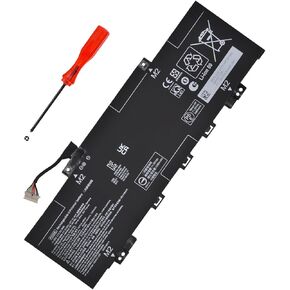 PC03XL استبدال بطارية الكمبيوتر المحمول HP Pavilion x360 14 الكمبيوتر القابل للتحويل 14-DW 14-DY 14-DH 14-BA 14-CD 14-EK 15-ER Series HSTNN-OB1W M24421-271 M24421-AC1 M24648-005 TPN-DB0E (11.55 فولت) 43.3 واط/3560 مللي أمبير) in Kuwait