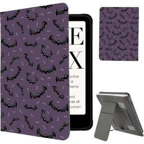 لـ 6.8 بوصة Kindle Paperwhite الجيل الحادي عشر (2021)/Paperwhite Signature Edition غطاء نحيف، حافظة للنوم/الاستيقاظ التلقائي مع مسند ومقبض يد لـ KPW5 (رقم الموديل M2L3EK/M2L4EK)، خفافيش مخيفة in Kuwait