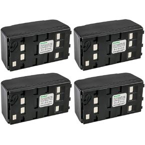 Kastar 1-Pack Ni-MH Battery 6V 4800mAh Compatible with Sony CCD-TR100 CCD-TR101 CCD-TR105 CCD-TR105E CCD-TR150 CCD-TR2000 CCD-TR202 CCD-TR202E CCD-TR21 CCD-TR23 CCD-TR250E CCD-TR28 CCD-TR30 CCD-TR303 in Kuwait