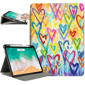 حافظة iPad 10.9 لجهاز iPad Air الجيل الخامس/الرابع، حافظة Cutebricase iPad Air 5/4 حافظة متعددة الزوايا مع حامل قابل للتعديل وغطاء خلفي من جلد البولي يوريثان الناعم مع تنبيه/نوم تلقائي (طائر طنان الزهور) in Kuwait