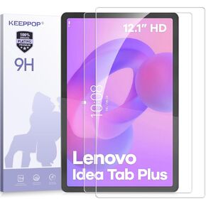 واقي شاشة لجهاز Lenovo Idea Tab Plus 12.1 بوصة 2025 / Lenovo Tab K12 (2025)، واقي شاشة من الزجاج المقوى [عبوة من قطعتين] in Kuwait