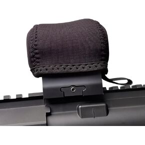 غطاء عدسة Romeo5 Red Dot - واقي من الغبار والخدوش والكسر من النيوبرين الأسود مناسب عالميًا لـ Sig Sauer Romeo5 والبصريات ذات الحجم نفسه in Kuwait