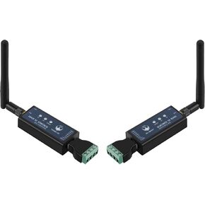 DX-CP24 RS485 إلى محول تسلسلي بلوتوث وحدة اتصال بلوتوث لاسلكية صناعية إلى محول RS485، تغيير 485 جهاز سلكي إلى لاسلكي، يدعم بروتوكول Modbus، DC 5-36V (للجهاز) in Kuwait