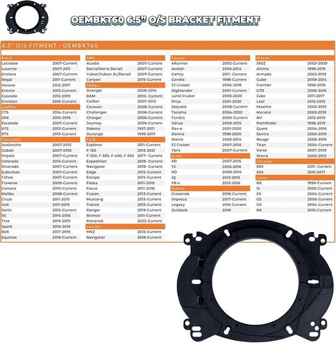 JBL Speakers 6.5 inch for Chevrolet Silverado 1999-2006 Upgrade Kit - Pair of Stage Series with Adapters and Harness, Coaxial 6 1/2 Car Audio Front Door Speaker for Chevy Stage3627AM in Kuwait