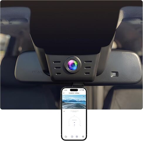 كاميرا قياس أمامية 4K لسيارة Honda CRV 2023-2025 Sport Touring EX EX-L Hybrid (Gen6) كاميرا داش، واي فاي مدمج، مظهر OEM، فيديو UHD 2160P، التوصيل والتشغيل، كاميرا Dashcam مع رؤية ليلية، تسجيل حلقي، مستشعر G in Kuwait