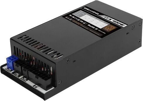 ESGAMING Flex ATX/1U 400W مزود طاقة، 80 Plus برونزي معتمد APFC كامل النطاق 90-264V Mini ITX PSU لـ POS AIO NAS Mini Server صغير الحجم PC (Flex ITX) in Kuwait
