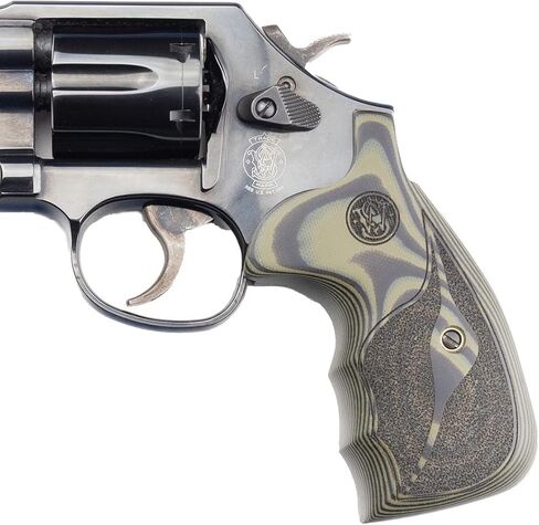 Altamont K/L مقبض دائري تحويل KU Olive Drab G10 Stipple مع شعار ليزر LCSW - يناسب نماذج إطار S&W K/L in Kuwait