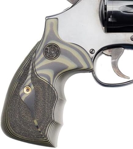 Altamont K/L مقبض دائري تحويل KU Olive Drab G10 Stipple مع شعار ليزر LCSW - يناسب نماذج إطار S&W K/L in Kuwait