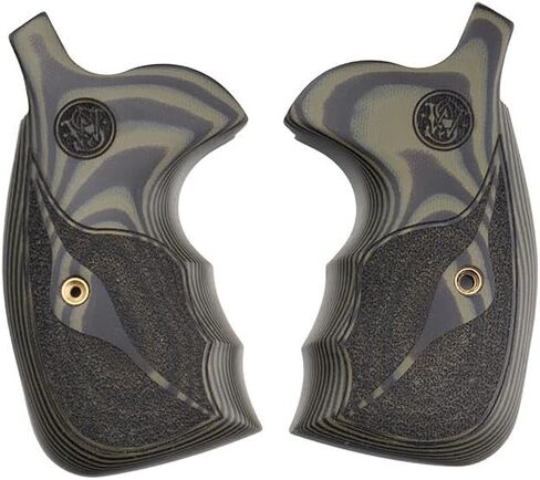 Altamont K/L مقبض دائري تحويل KU Olive Drab G10 Stipple مع شعار ليزر LCSW - يناسب نماذج إطار S&W K/L in Kuwait