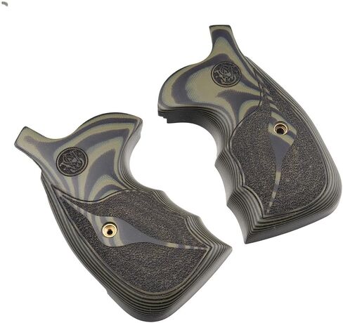 Altamont K/L مقبض دائري تحويل KU Olive Drab G10 Stipple مع شعار ليزر LCSW - يناسب نماذج إطار S&W K/L in Kuwait