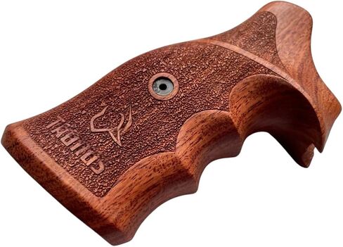 New Hardwood Grip Compatible with Taurrus Raging Bull/Raging Hunter 454 460 480 500 Checker Padauk Wood#Rag03 in Kuwait