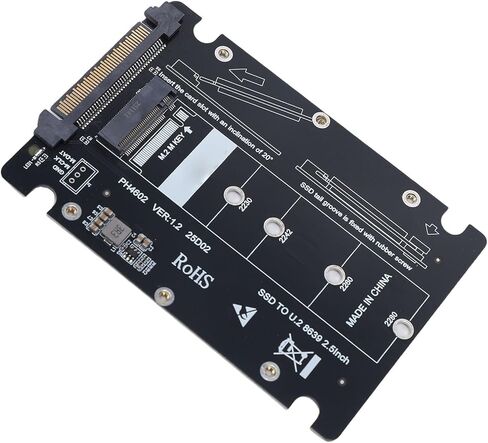 Vikye NVMe M.2 to U.2 SSD Adapter with Rapid 64Gbps Performance for 2230 2242 2260 2280 in Kuwait