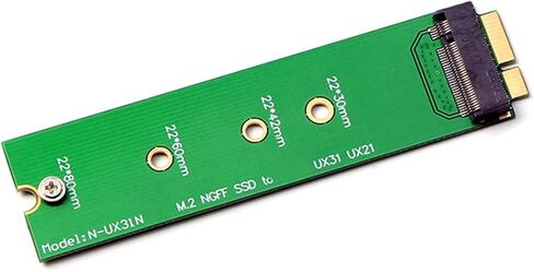 1 قطعة M.2 SSD إلى 18 دبوس تمديد بطاقة محول ل UX31 UX21 UX21E UX31A للاتصال الكمبيوتر سلس لوحة الكمبيوتر محول in Kuwait