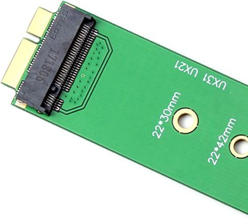 1 قطعة M.2 SSD إلى 18 دبوس تمديد بطاقة محول ل UX31 UX21 UX21E UX31A للاتصال الكمبيوتر سلس لوحة الكمبيوتر محول in Kuwait