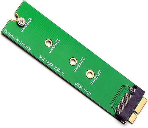 1 قطعة M.2 SSD إلى 18 دبوس تمديد بطاقة محول ل UX31 UX21 UX21E UX31A للاتصال الكمبيوتر سلس لوحة الكمبيوتر محول in Kuwait