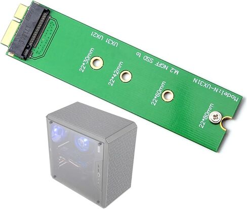 1 قطعة M.2 SSD إلى 18 دبوس تمديد بطاقة محول ل UX31 UX21 UX21E UX31A للاتصال الكمبيوتر سلس لوحة الكمبيوتر محول in Kuwait