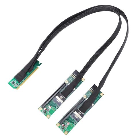 كابل محول PCIe 4.0 X16 إلى SFF-8654 X2 عالي الأداء للتطبيقات الاحترافية in Kuwait