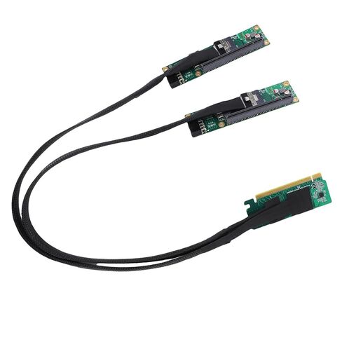 كابل محول PCIe 4.0 X16 إلى SFF-8654 X2 عالي الأداء للتطبيقات الاحترافية in Kuwait