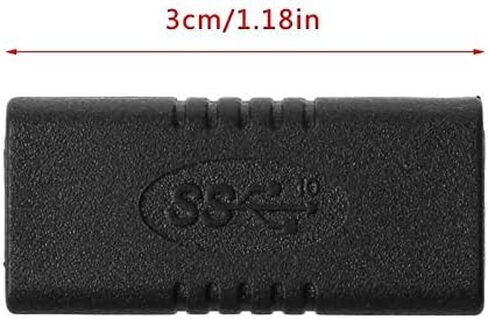 USB 3.1 نوع C أنثى إلى أنثى USB-C تمديد موصل محول لأجهزة الكمبيوتر المحمول للهاتف اللوحي in Kuwait