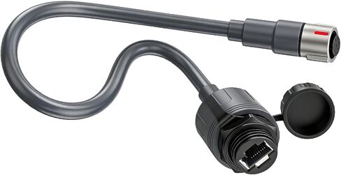 Fafeicy SPX to RJ45 Adapter, PVC, 2000mbps Transmission, Fits Performance Gen3, Plug and Play Ethernet Cable Extension in Kuwait