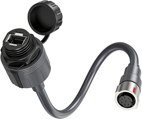 Fafeicy SPX to RJ45 Adapter, PVC, 2000mbps Transmission, Fits Performance Gen3, Plug and Play Ethernet Cable Extension in Kuwait