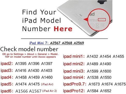 A2522 بطارية بديلة لجهاز iPad mini 7 الجيل السابع A2567 A2568 A2569 in Kuwait