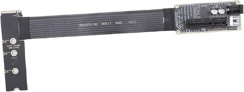 محول M.2 M Key to PCIe X4، محول PCIe 4.0 X4 64Gbps NVMe SSD، محول NVMe SSD مع لوحة دوائر FPC مرنة، متوافق مع فتحات .2 2230 2242 2260 2280 in Kuwait