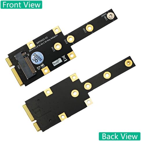 محول مفتاح PCI-E صغير إلى M.2 M صغير PCIExpress إلى NVME SSD بطاقة توسيع لوحة الناهض لـ 2230 2242 2280 in Kuwait