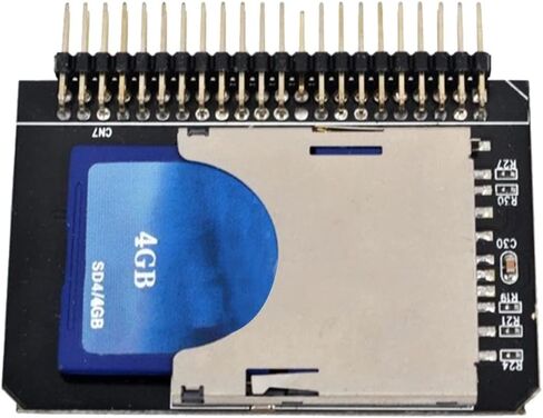 بطاقة SD مقاس 2.5 بوصة إلى محول IDE SDHC/SDXC محول بطاقة الذاكرة إلى الكمبيوتر المحمول HDD 44 Pin ذكر منفذ HDD بطاقة الناهض in Kuwait