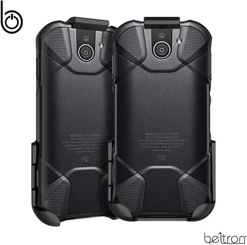 حافظة بمشبك حزام BELTRON لكيوسيرا DuraForce Pro 2، حافظة بمشبك حزام دوار للخدمة الشاقة لكيوسيرا E6900 E6910 E6920 (AT&T FirstNet Verizon Wireless) Duraforce Pro-2 II (تصميم خالٍ من الحافظة) in Kuwait